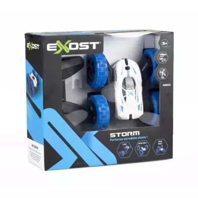Voiture Télécommandée EXOST New Storm - Cascades Assurées - Couleur Bleue ou Verte