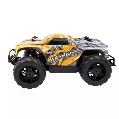Voiture télécommandée 4X4 MONSTER WARRIOR - SILVERLIT - 4SPEED - Noir et jaune - Véhicule radiocommandé