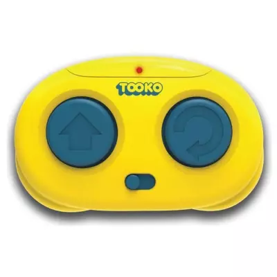 Tooko - Auto-tamponneuse télécommandée jaune pour enfant de 3 ans
