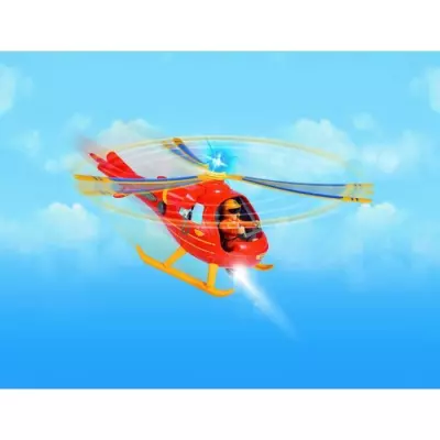Jouet électronique SIMBA - Hélicoptère Wallaby - Son et lumière - 3 ans+