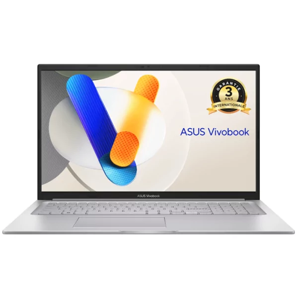 PC Portable ASUS VivoBook 17 X1704 : Sans Windows - 17.3 FHD - Intel Core 3 100U - RAM 16Go - 512Go SSD