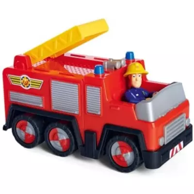 Mini véhicule Sam le Pompier - SILVERTORN - Camion Jupiter - Figurine incluse
