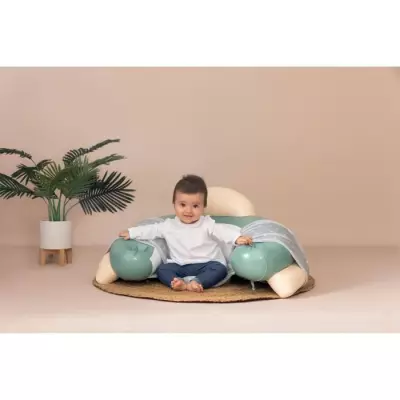 Siège bébé Little Smoby Cosy Seat - Vert - Avec tablette d'éveil