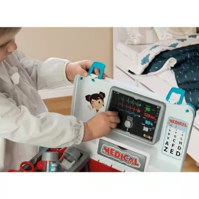 Trousse médicale Smoby - Kit de docteur complet - 3 ans+