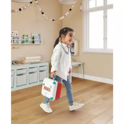 Trousse médicale Smoby - Kit de docteur complet - 3 ans+