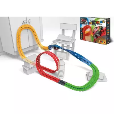 Découvrez le Circuit Voiture FleXtreme Set - 4,40m - SMOBY
