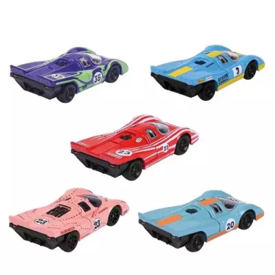 Ensemble cadeau MAJO Porsche 917: Voiture miniature dans un pack cadeau