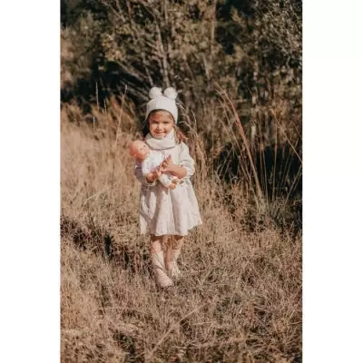 Poupon Baby Nurse bébé d'amour 32 cm - Smoby - Tenue colorée