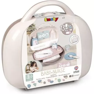 Coiffez et chouchoutez votre bébé avec la Vanity Baby Nurse Smoby