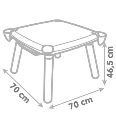 Table enfant Créative Smoby: Feutre effaçable, 2 grandes feuilles de coloriage