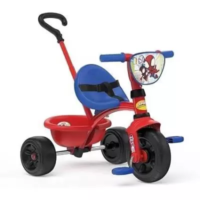 Tricycle Smoby Spidey Be Fun - Évolutif 15 mois à 3 ans