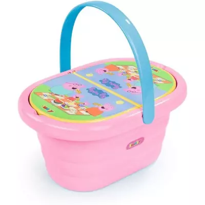 Dînette: Panier Pique-Nique Peppa Pig Responsable - Made in France