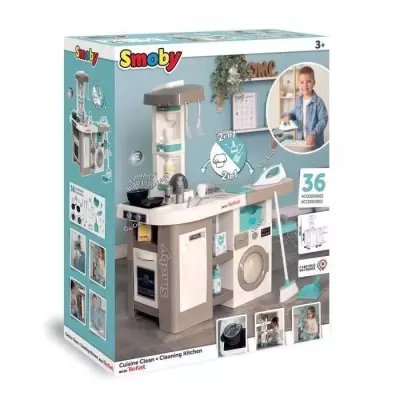 Tefal Cuisine Clean - 2 espaces de jeu : cuisine ménage