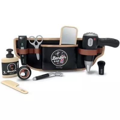 Ceinture de barbier coiffeur réglable - Jeu pour enfant