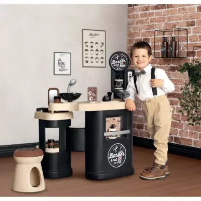 Smoby Barber & cut - Barber Shop - 19 accessoires - 3 ans