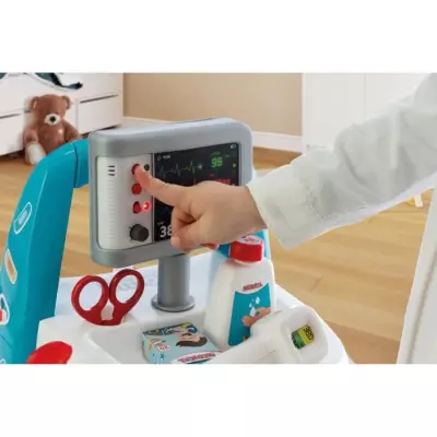 Chariot médical électronique Smoby pour les petits dès 3 ans