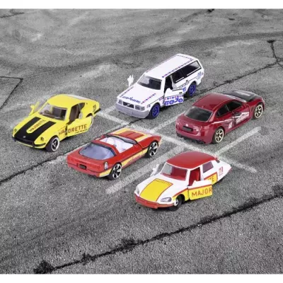 Coffret Anniversaire Majorette 60 ans - 5 miniatures métal