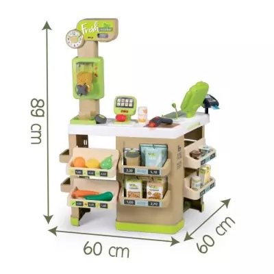 Aire de jeu Smoby Fresh Market Bio pour enfants de 3 ans