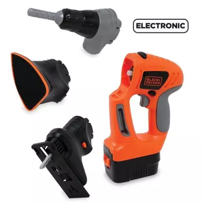 Etabli Smoby BLACK+DECKER EVO Electronique - Dimensions compactes