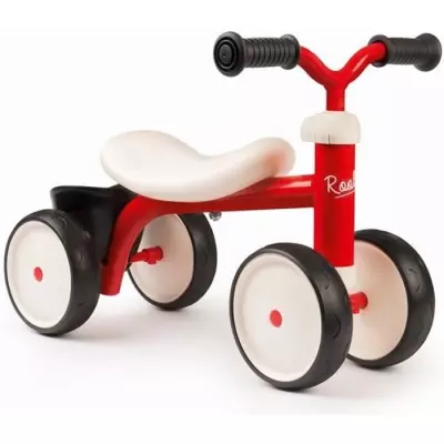 Porteur Métal Rookie - Rouge - SMOBY - Pour Enfant dès 12 mois