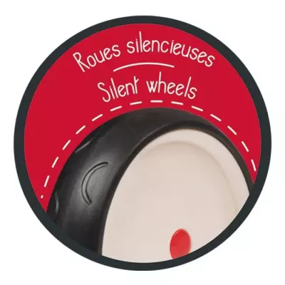 Porteur Métal Rookie - Rouge - SMOBY - Pour Enfant dès 12 mois