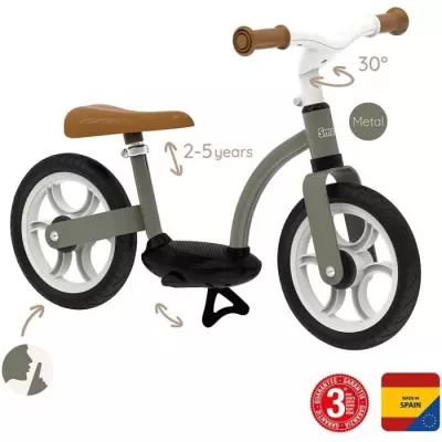 Draisienne Confort Smoby Mixte Vert pour Enfant - Extérieur