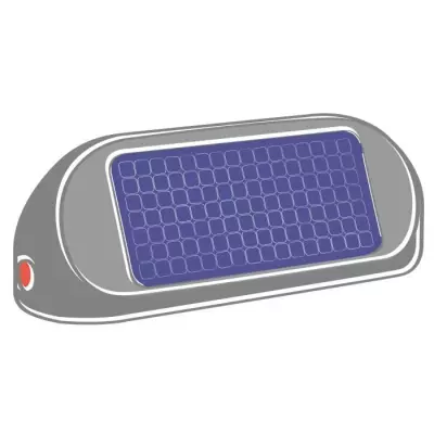 Lampe solaire nomade pour maisons Smoby - Compacte et pratique