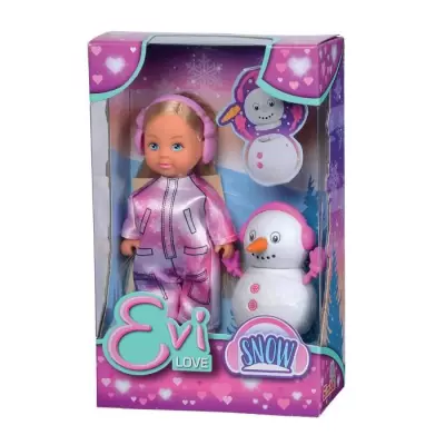 Poupée Mannequin STEFFI LOVE Evi Love Neige 12cm - A partir de 3 Ans
