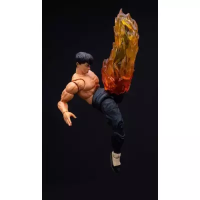 Figurine Articulée Street Fighters Fei-Long 15cm - Jada - Action et combat!