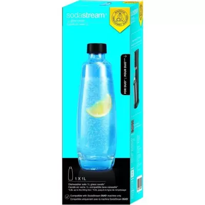 Accessoire machine a soda Sodastream Carafe Verre 1L DUO - 15x13x29 cm