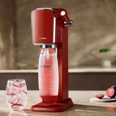 Machine à soda écologique - Sodastream Art Mandarine - Recharge gaz 60L