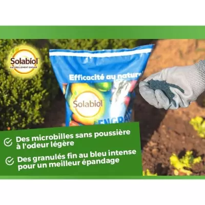 Engrais bleu SOLABIOL - Formule SOBLEU4 - 4 kg
