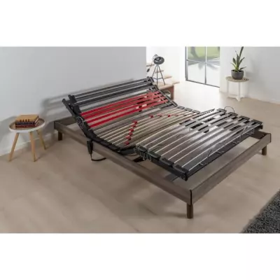 Ensemble matelas+sommier électrique 140x200 cm - Confort Dreamzone