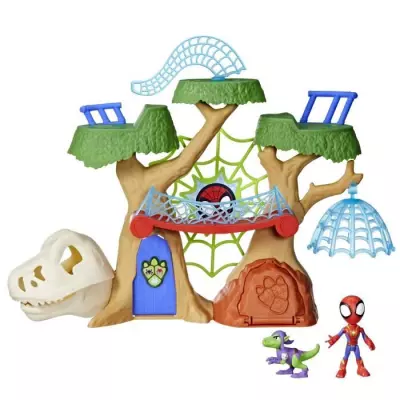 Coffret Spidey Dino-Webs Forestier 3 Ans - Figurines Super-héros
