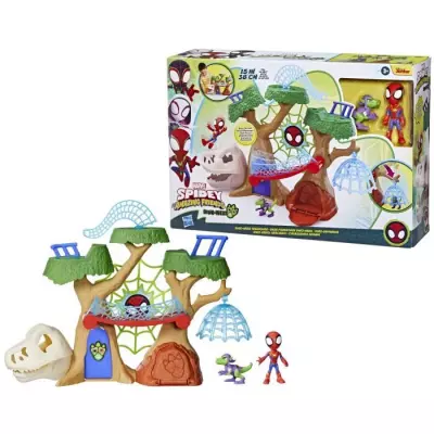 Coffret Spidey Dino-Webs Forestier 3 Ans - Figurines Super-héros