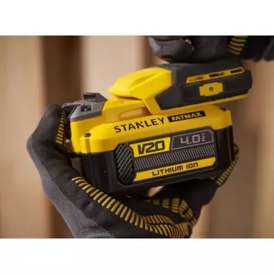 Perceuse visseuse d'angle 45 Nm STANLEY FATMAX V20 - Performances compactes