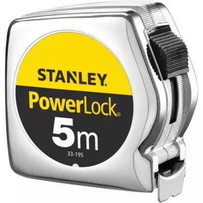Mètre ruban STANLEY Powerlock Classic ABS - 5 m x 25 mm