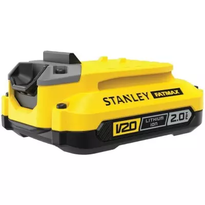Batterie performante pour machine outil - STANLEY FATMAX V20 - SFMCB202-XJ
