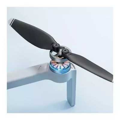 Drone - POTENSIC - Atom - Caméra 4K stabilisée - Autonomie 32 min - Assistance au vol - Positionnement précis par GPS - Blanc