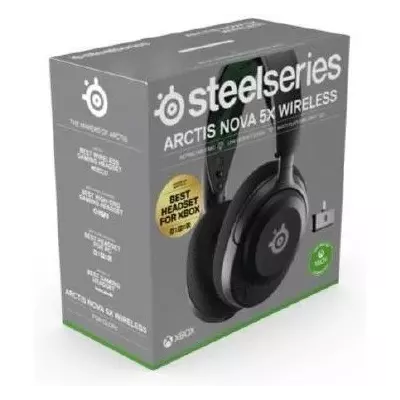 Casque Gaming Sans fil SteelSeries Arctis Nova 5X - Noir - Autonomie 36h