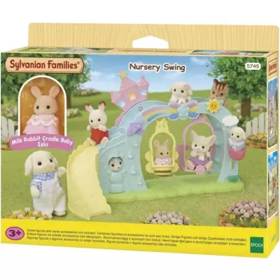 Aire de jeu pour bébés Sylvanian Families - Amusement en miniature