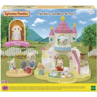 SYLVANIAN FAMILIES 5746 - Piscine et bac à sable pour bébés