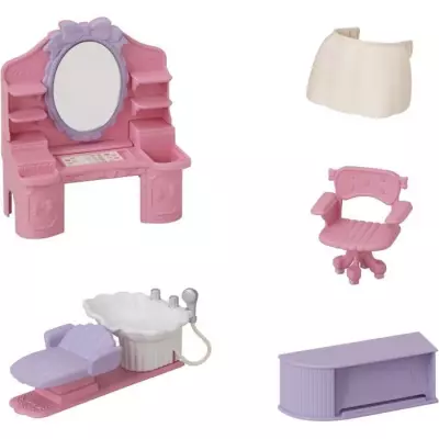 Salon de coiffure des poneys SYLVANIAN FAMILIES - Accessoires inclus