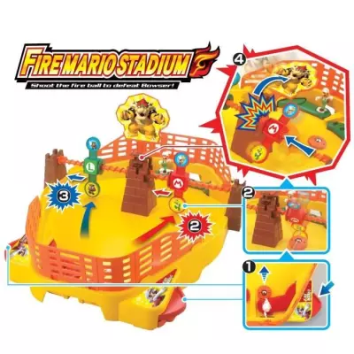 Jeu d'action et de réflexe - EPOCH - Fire Mario Stadium - 20 min