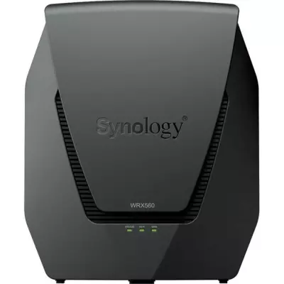 Routeur WiFi 6 Mesh Dual band 3 Gbit/s SYNOLOGY WRX560 Gris - Commutateur 4 ports