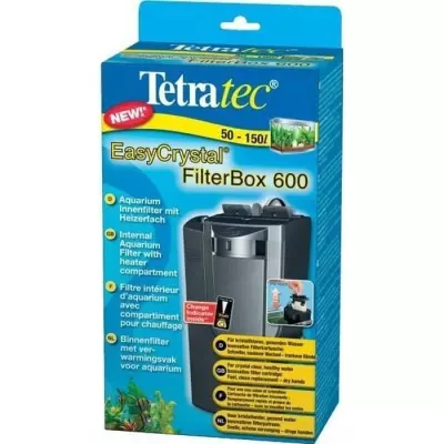 Filtre intérieur TETRA EasyCrystal 600 l/h pour aquariums de 50 à 150L