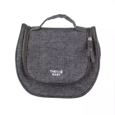 Trousse de toilette THERMOBABY grise - Pratique et compacte