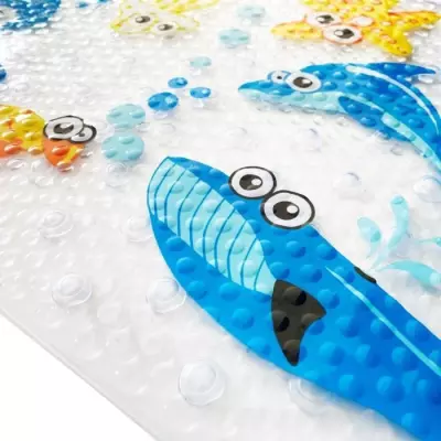 Tapis de bain ThermoBaby - Motifs animaux marins