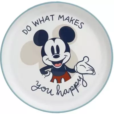 Pack repas Mickey 2ème âge - 3 Assiettes + gobelet + cuillère