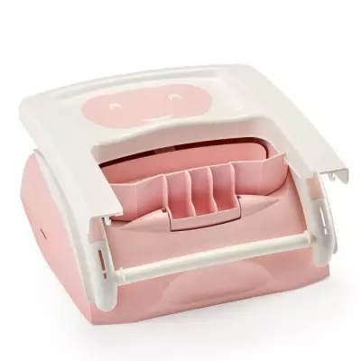 Rehausseur de chaise - Rose poudré, Made in France